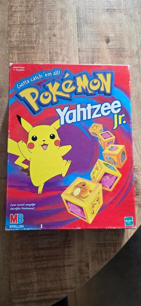 pokemon yahtzee jr, Ophalen of Verzenden