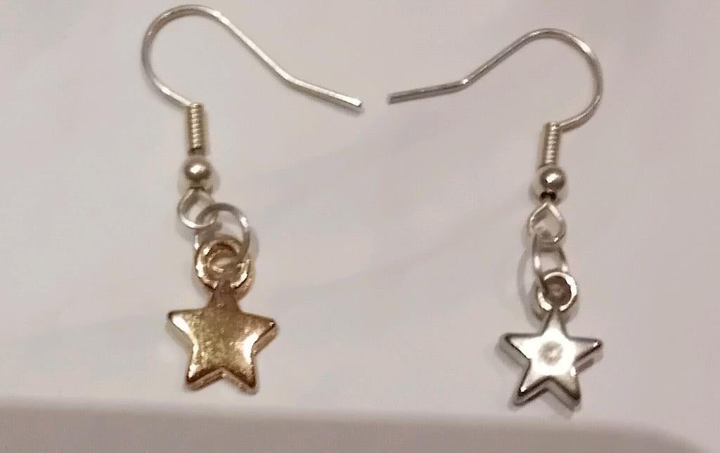 Zelfgemaakte oorbellen, Sieraden, Tassen en Uiterlijk, Oorbellen, Ophalen of Verzenden, Nieuw, Overige materialen, Hangers