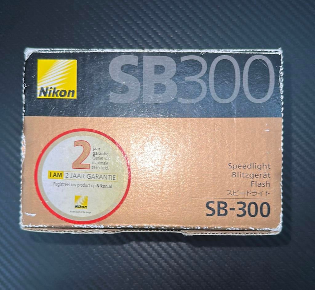 Nikon SB-300 speedlight | Met originele doos, Audio, Tv en Foto, Fotografie | Flitsers, Ophalen of Verzenden, Zo goed als nieuw