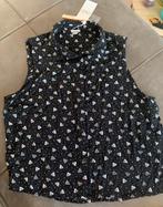 OVS zwart grafisch mouwloos top bloes blouse overhemd mt 40, Maat 38/40 (M), Zwart, Nieuw, Ophalen of Verzenden