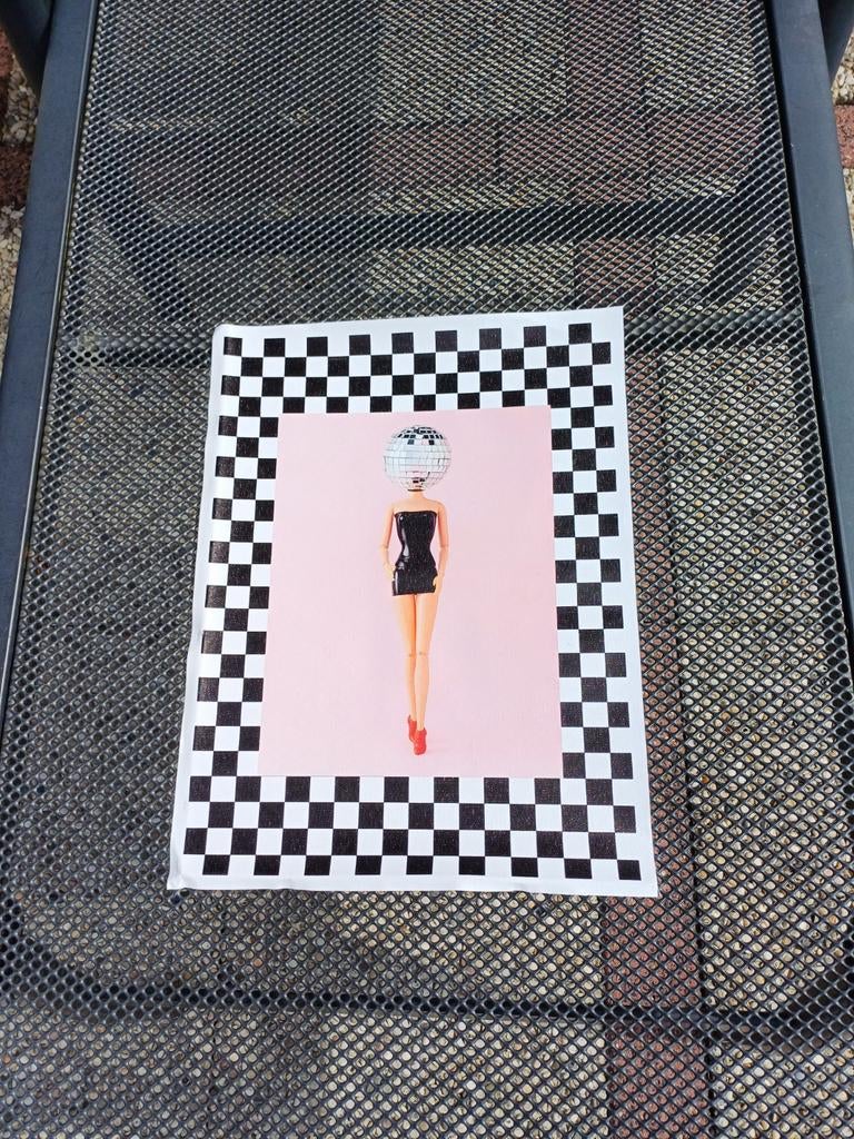 DISCO BALL BARBIE POSTER, Verzamelen, Ophalen of Verzenden, A1 t/m A3