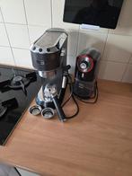 Delonghi Dedica pistonmachine met Molino maler, Ophalen of Verzenden