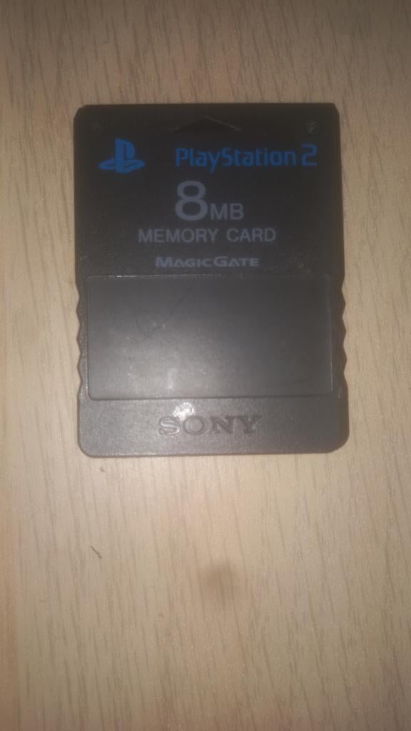 Ps2 8mb memorycard, Ophalen, Gebruikt, Overige genres, 1 speler