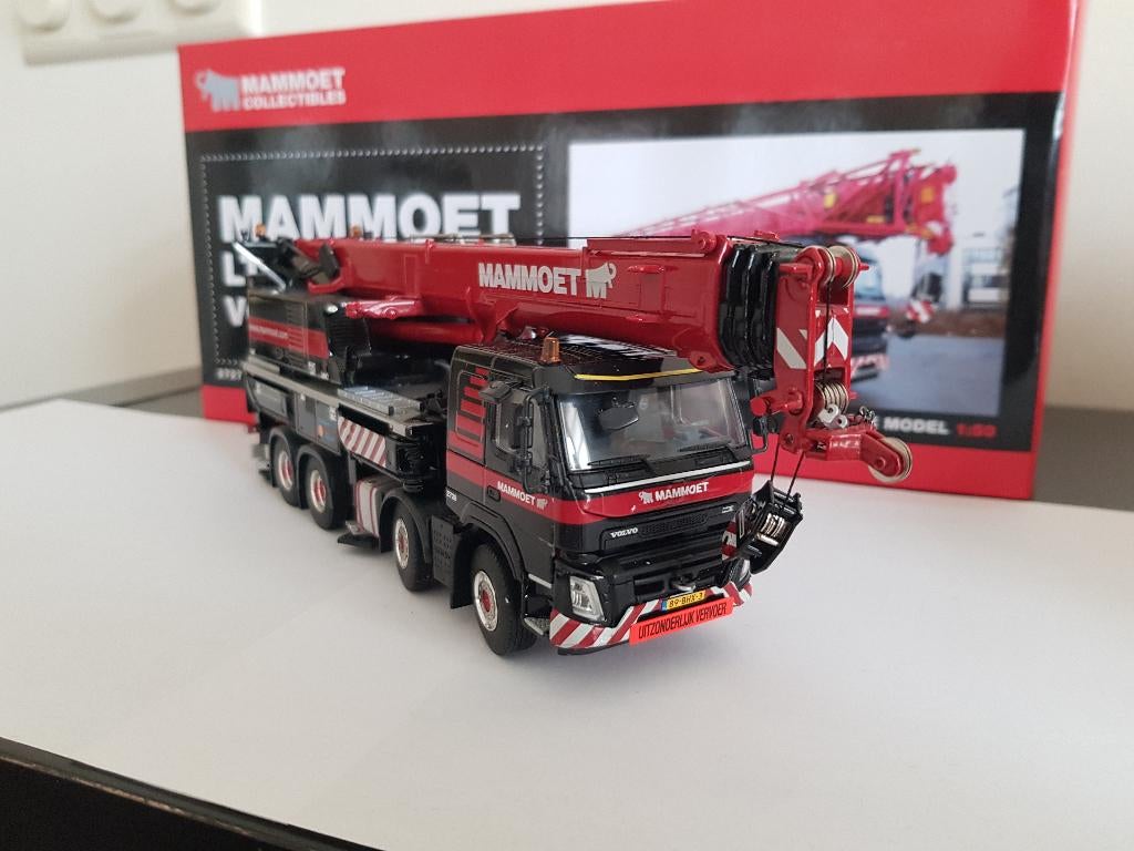 MAMMOET LTF 1060 VOLVO CAB, Ophalen of Verzenden, Zo goed als nieuw, Hijskraan, Tractor of Landbouw, Wsi