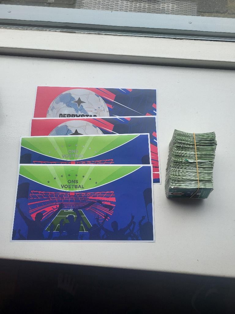 Heel heel veel voetbalplaatjes en 4 grote, Albert Heijn, Ophalen of Verzenden