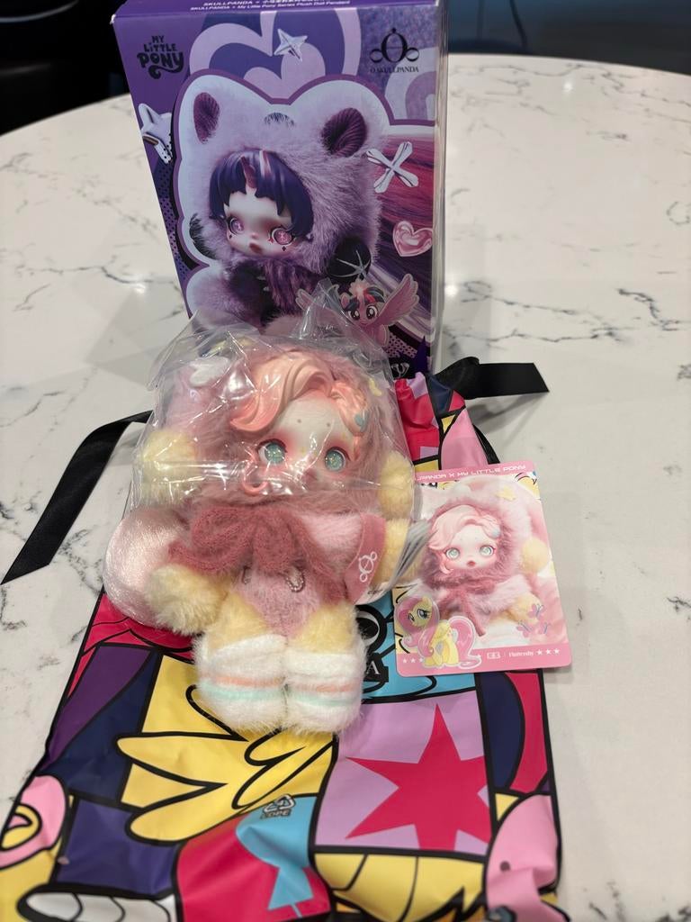 Skullpanda My Little Pony Fluttershy Pluche Pop, Verzenden, Nieuw, Overige typen
