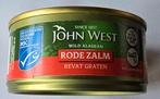 John West - Rode zalm 105gr., Ophalen of Verzenden