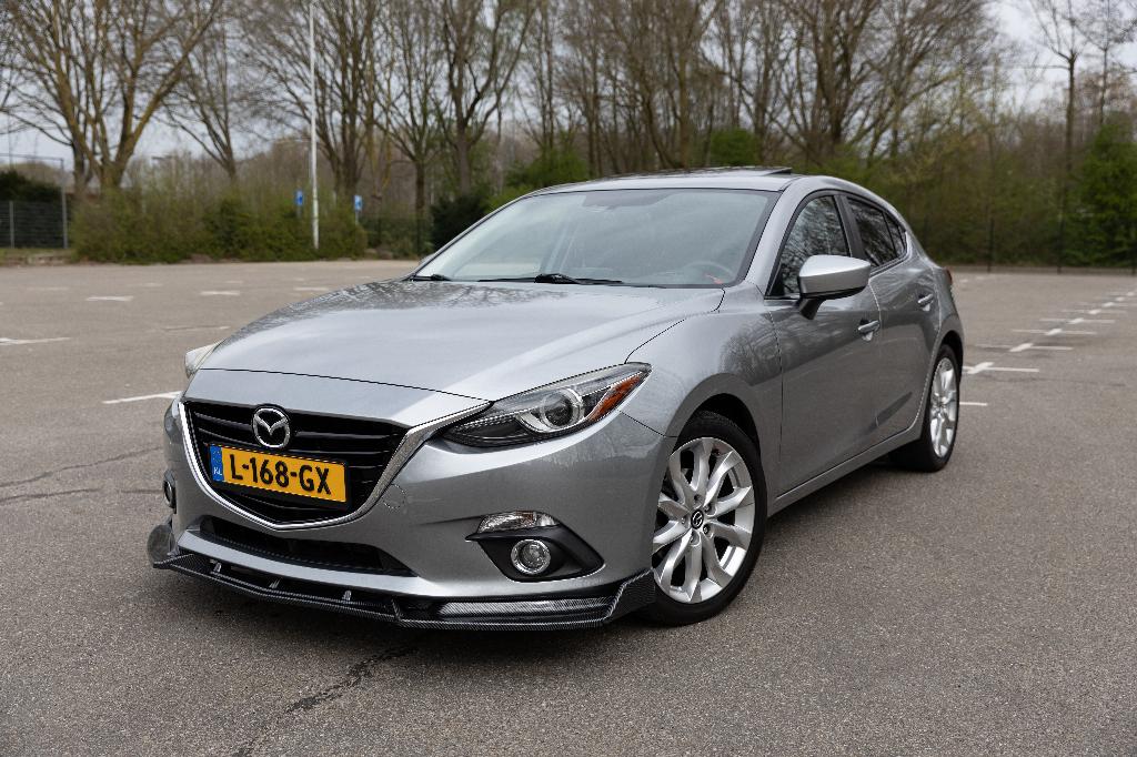 Mazda 3 / 2.5L / Veel opties! / 2014 / BM S Grand Touring, Zwart, Particulier, 2488 cc, Voorwielaandrijving
