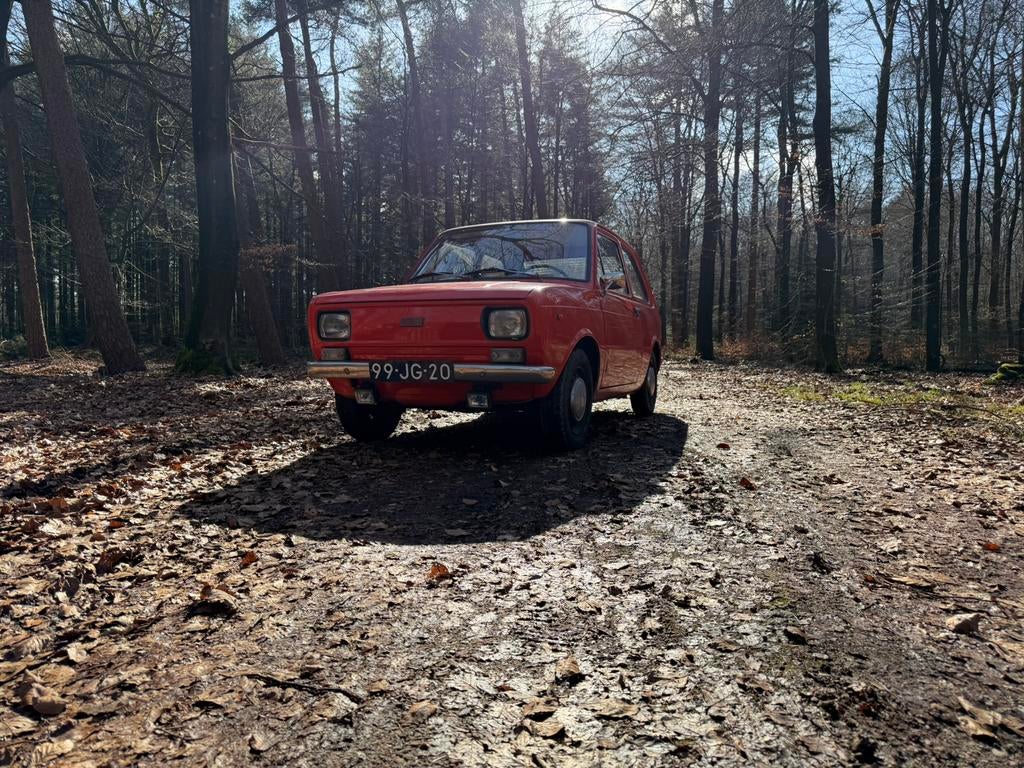 Seat 1976 Rood, Auto's, Achterwielaandrijving, 4 cilinders, 4 stoelen, Handgeschakeld