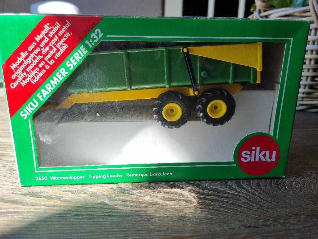 SIKU 2650 Wannenkipper, Ophalen of Verzenden, Zo goed als nieuw, Tractor of Landbouw, SIKU