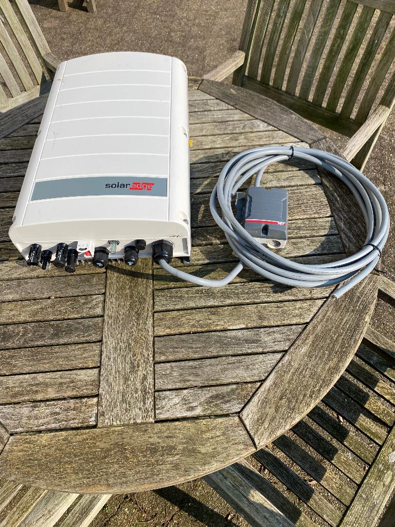 SolarEdge Converter/Omvormer, Doe-het-zelf en Verbouw, Zonnepanelen en Toebehoren, Zo goed als nieuw, Overige typen, 200 wattpiek of meer