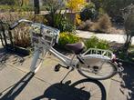 Witte Popal meisjesfiets 22 inch, Ophalen, Gebruikt, 22 inch, Handrem