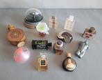 13 stuks vintage miniatuur parfumflesjes / parfum flesje., Ophalen of Verzenden, Zo goed als nieuw, Miniatuur, Gevuld