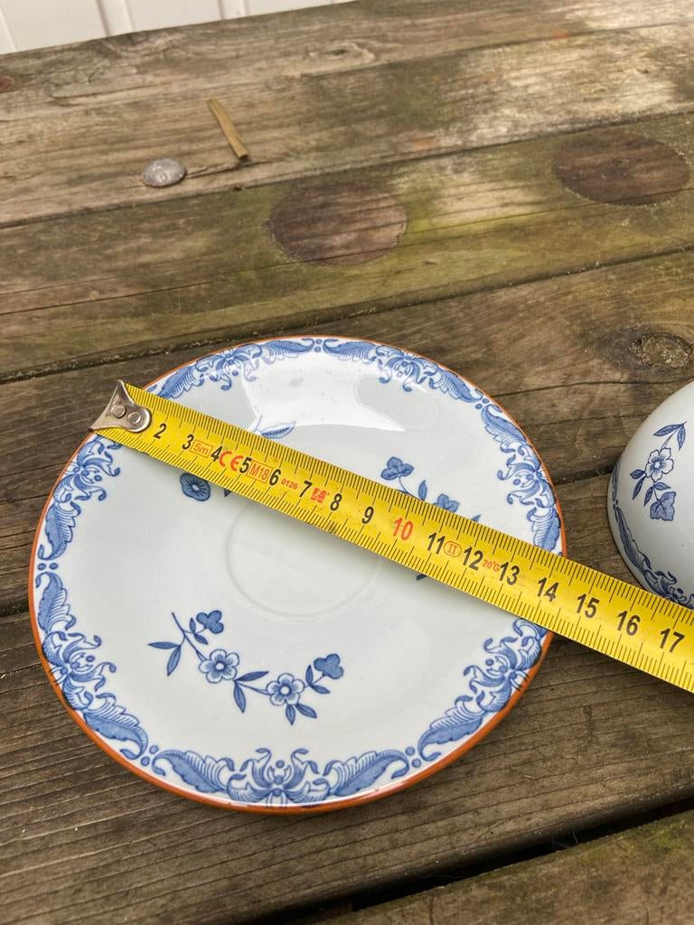 Rorstrand Ostindia Sweden 1 kop en 4 schotels, Antiek en Kunst, Ophalen of Verzenden