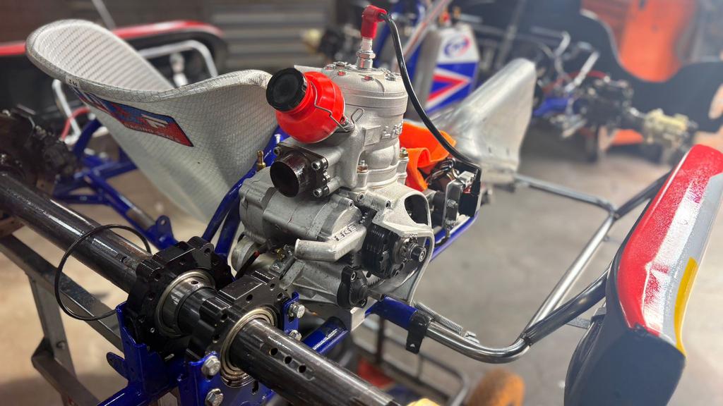 40PK+!!!!!! 125cc automaat kartmotor TOP, Ophalen of Verzenden, Zo goed als nieuw, Onderdelen Kart