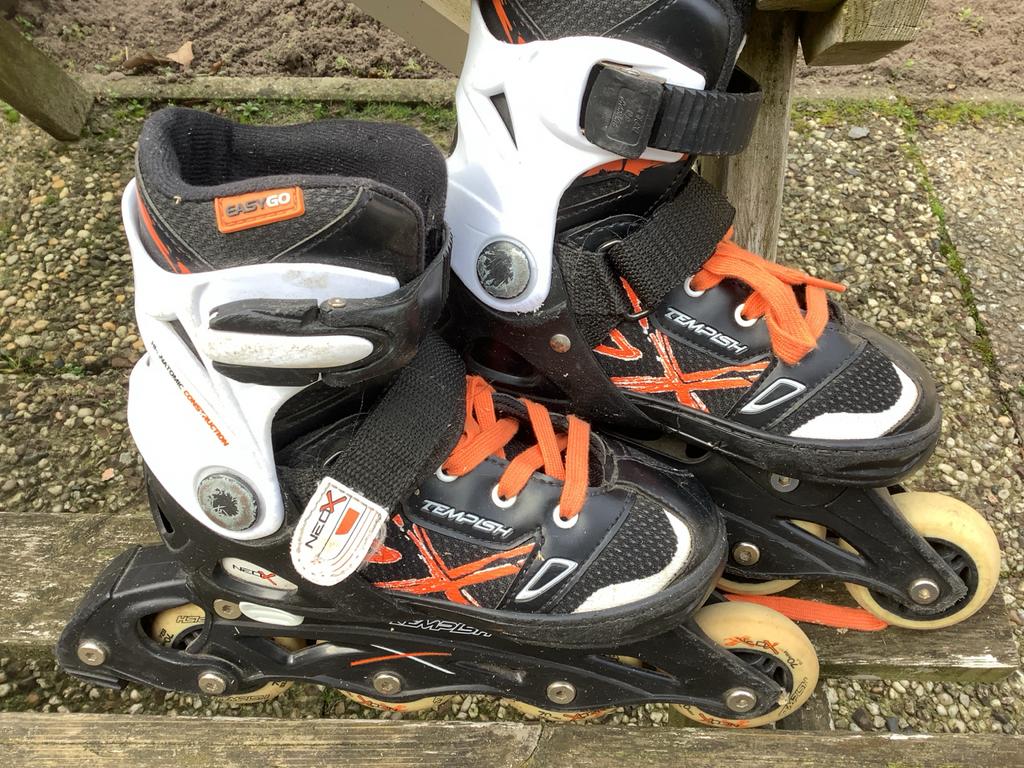 Skeelers maat 33-36 - Tempish EasyGo verstelbaar, Overige merken, Kinderen, Ophalen of Verzenden, Inline skates 4 wielen