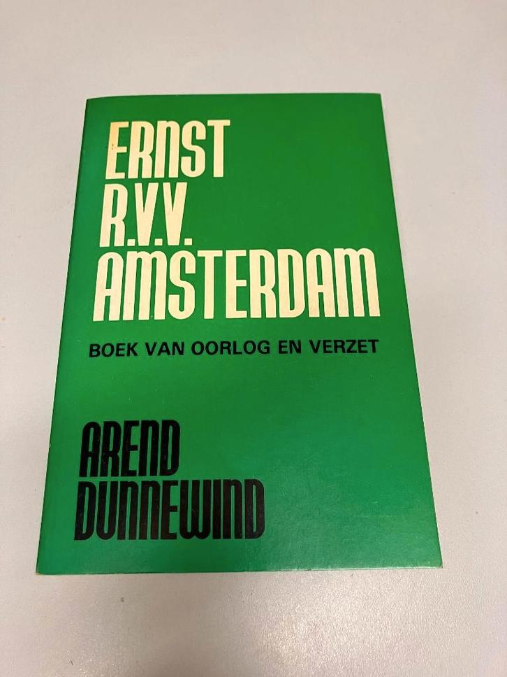 Ernst RVV Amsterdam boek van oorlog en verzet, Boeken, Oorlog en Militair, Gelezen, Algemeen, Tweede Wereldoorlog, Ophalen of Verzenden