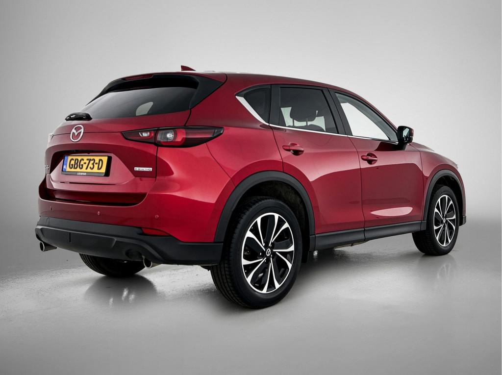 Mazda CX-5 2.0 e-SkyActiv-G M Hybrid 165 Advantage automaat, Auto's, Mazda, Stof, Gebruikt, Zwart, 4 cilinders