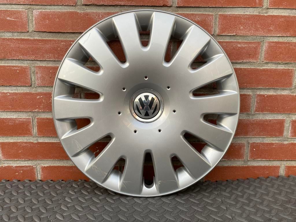 1 originele Volkswagen Jetta, Golf en Touran wieldop 16 inch, Auto diversen, Wieldoppen, Ophalen of Verzenden, Gebruikt