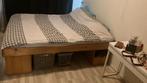Houten Bed met veel opbergruimte 1.60 bij 2.00., Gebruikt, 150 tot 200 cm, Ophalen of Verzenden, Minder dan 100 cm