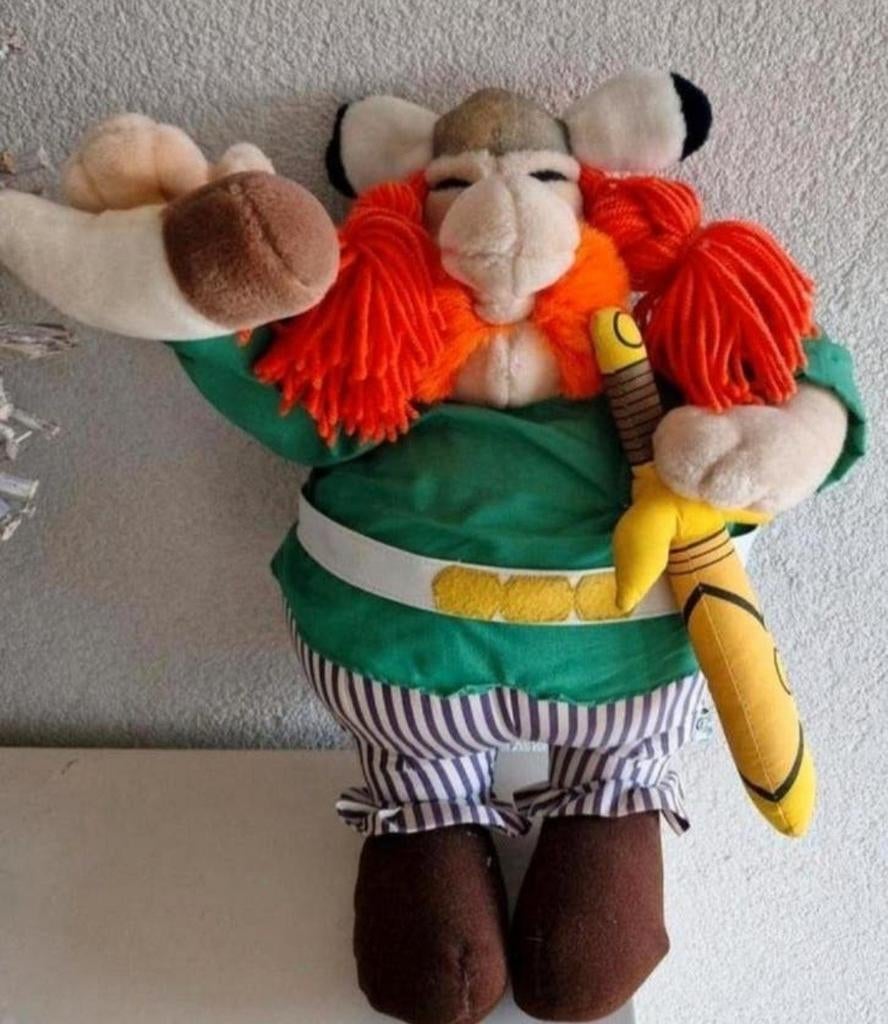 Knuffel figuur uit Asterix en Obelix, Ophalen of Verzenden, Zo goed als nieuw, Overige typen
