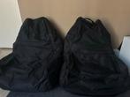 Twee zwarte zitzakken gratis af te halen (binnenhoezen kapot, Ophalen, Gebruikt, Zwart, Zitzak
