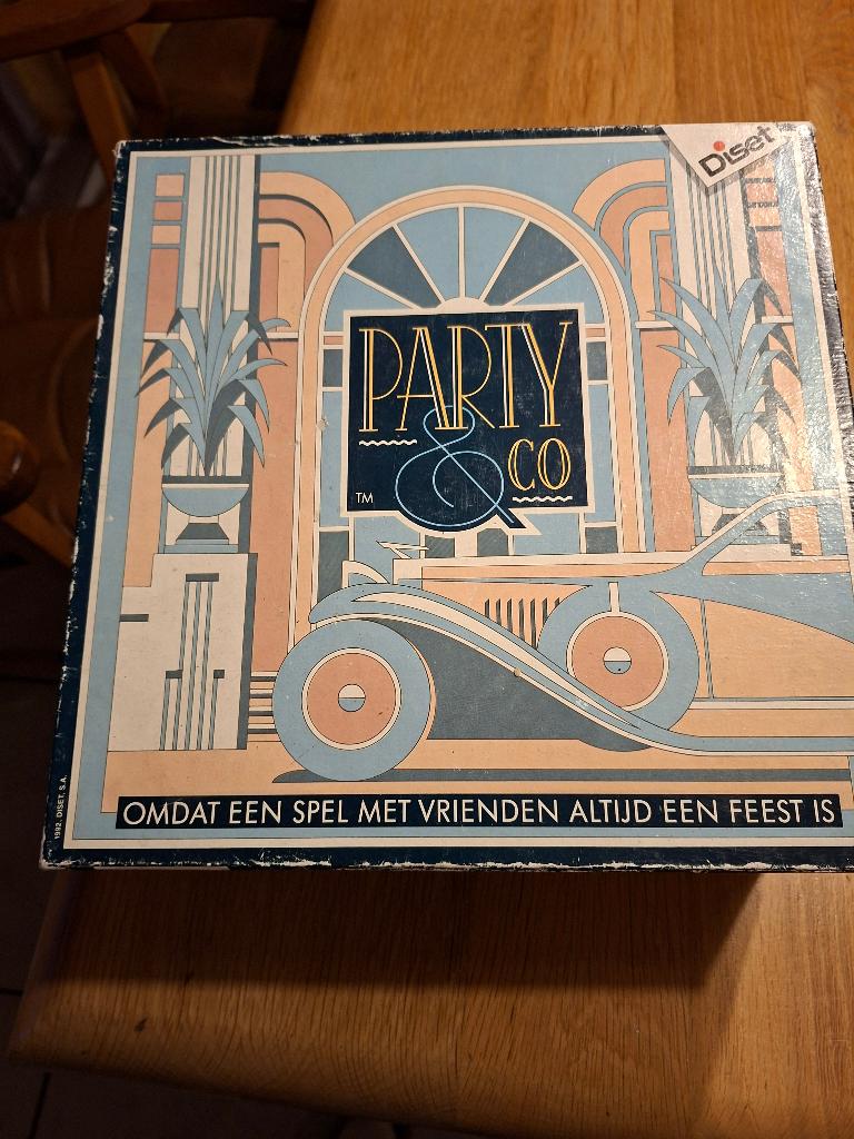 Party & Co, dobbelsteen en zandloper ontbreekt, Ophalen of Verzenden, Gebruikt