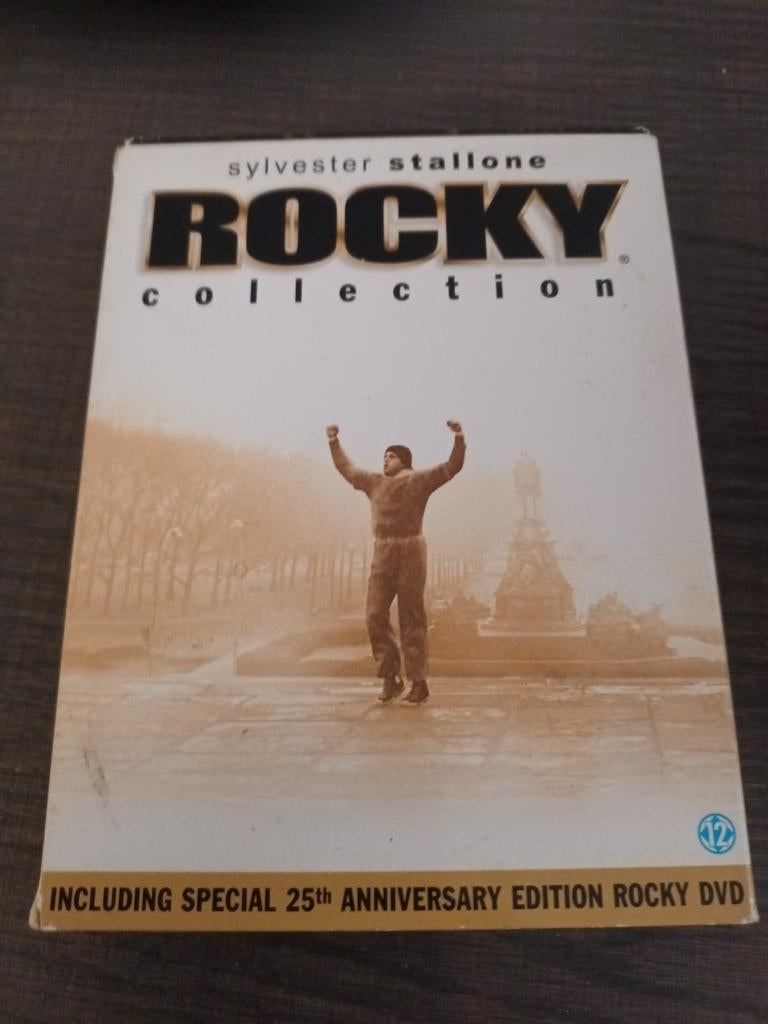 Dvd box Rocky 25th anniversary edition, Ophalen of Verzenden, Zo goed als nieuw, Overige gebieden