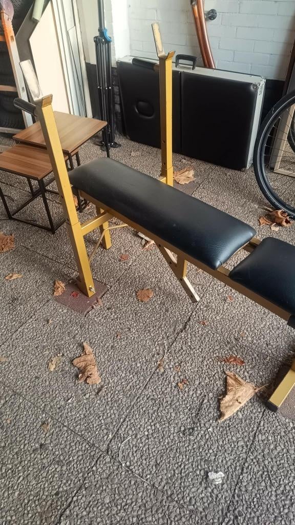 halterbank, Ophalen of Verzenden, Zo goed als nieuw, Benen, Fitnessbank