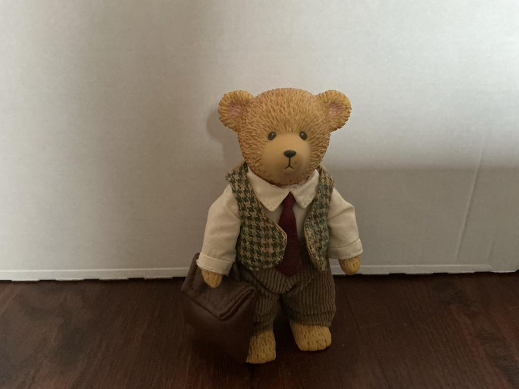 Russ Teddy Beer - Zakenman Vintage, Ophalen of Verzenden, Gebruikt