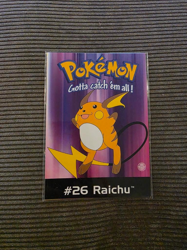 4x verschillende pokemon ansichtkaarten, Ophalen of Verzenden, Nieuw, Meerdere kaarten