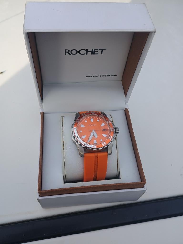 Heren horloge merk rochet 49€, Ophalen of Verzenden, Zo goed als nieuw, Overige merken