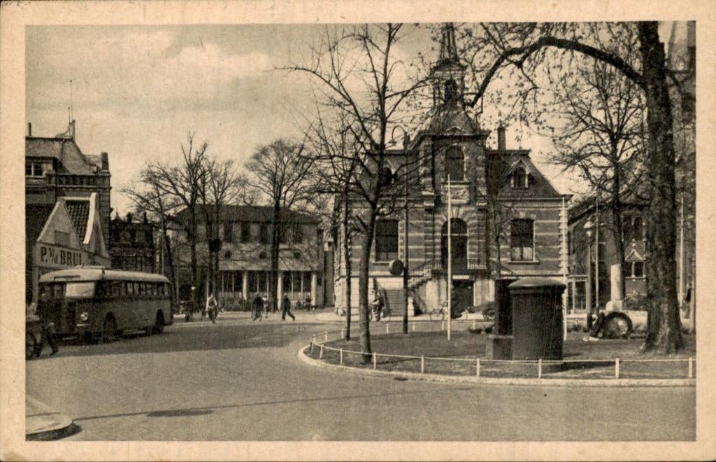 Hilversum- Goois museum, Ophalen of Verzenden, Voor 1920, Gelopen, Noord-Holland