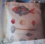 Borduurpatroon  Vis en schelpen   nr 5789, Hobby en Vrije tijd, Verzenden, Nieuw, Handborduren, Patroon
