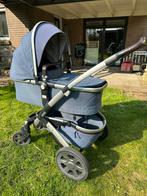 Joolz Geo 2 heel erg compleet Quadro Blu, Kinderen en Baby's, Kinderwagens en Combinaties, Gebruikt, Verstelbare duwstang, Combiwagen
