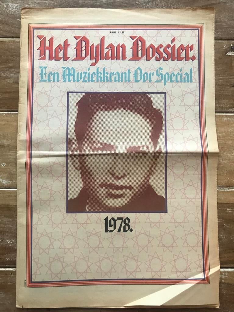 BOB DYLAN 23 pagina special 1978, Ophalen of Verzenden, Zo goed als nieuw, Muziek, Film of Tv