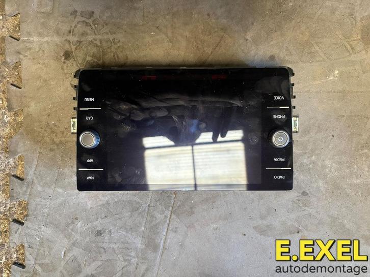 Radio navigatie scherm Volkswagen Golf 7.5 5NN919605B, Auto diversen, Autoradio's, Ophalen of Verzenden