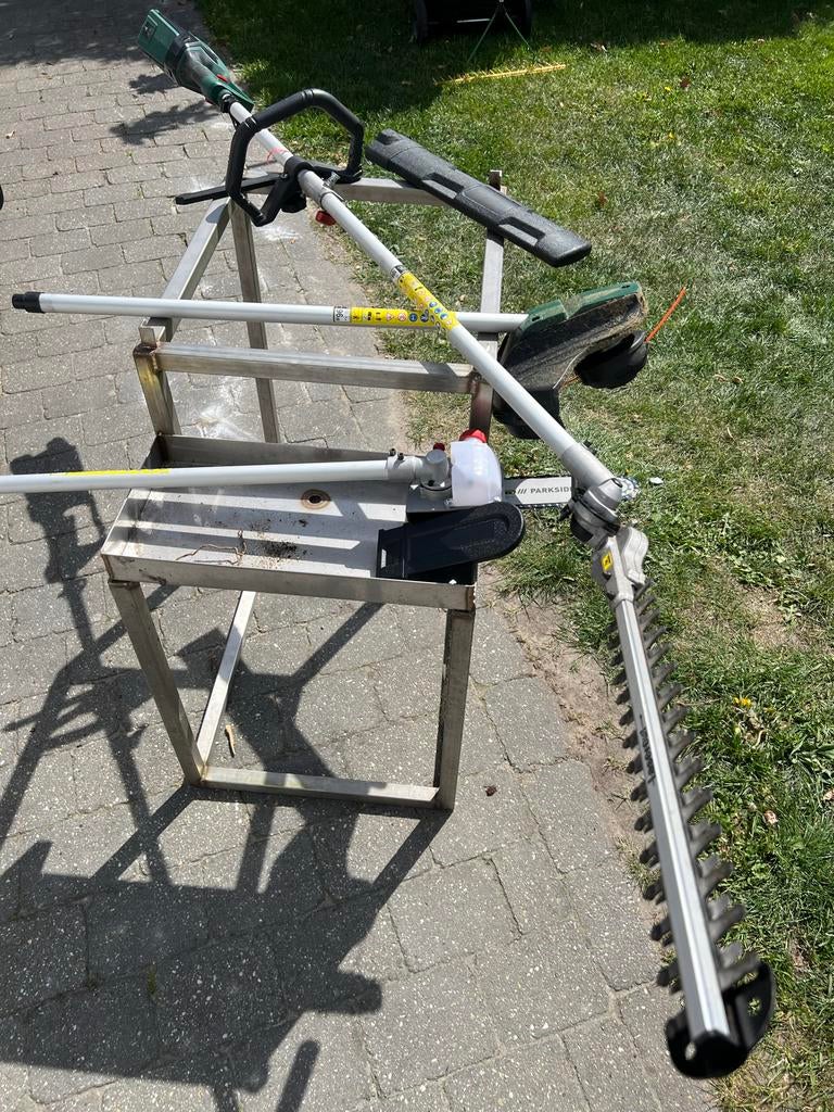 Parkside Multitool 4-in-1 (zonder accu's), Tuin en Terras, Hand-tuingereedschap, Gebruikt, Overige soorten, Ophalen