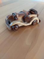 Houten model oldtimer - 13x5 cm, Overige merken, Gebruikt, 1:50 of kleiner, Auto