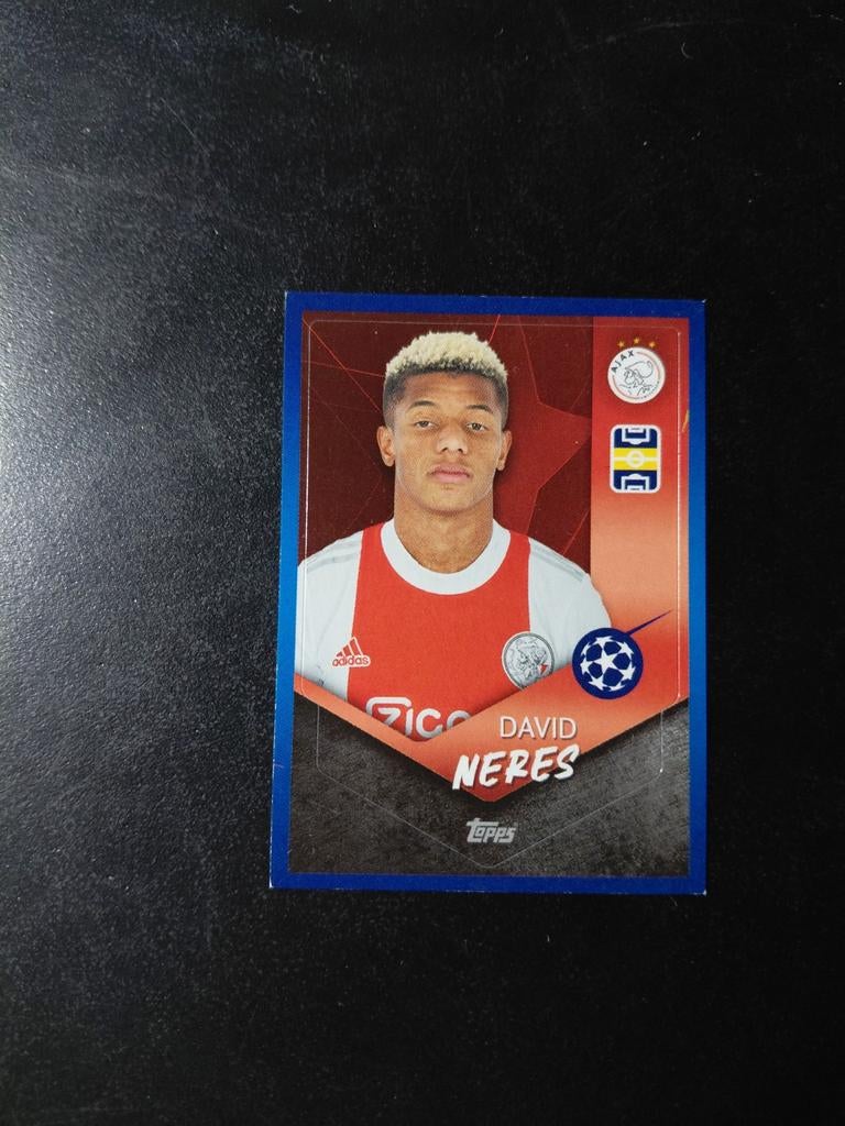 David neres (afc ajax) topps 2021/22, Verzamelen, Ophalen of Verzenden, Nieuw, Ajax, Poster, Plaatje of Sticker