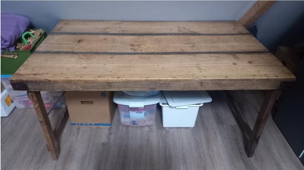 Tafel, opklapbaar, Huis en Inrichting, Ophalen, Zo goed als nieuw, 150 tot 200 cm, Vier personen