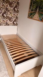 IKEA ASKVOLL bed 90x200, Ophalen, 90 cm, Eenpersoons, Wit
