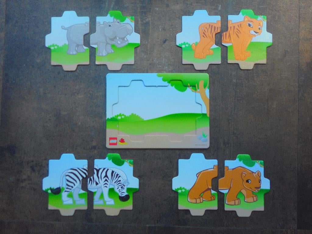 Lego Duplo Puzzle Animals (zie foto's), Kinderen en Baby's, Speelgoed | Duplo en Lego, Ophalen of Verzenden, Gebruikt, Duplo