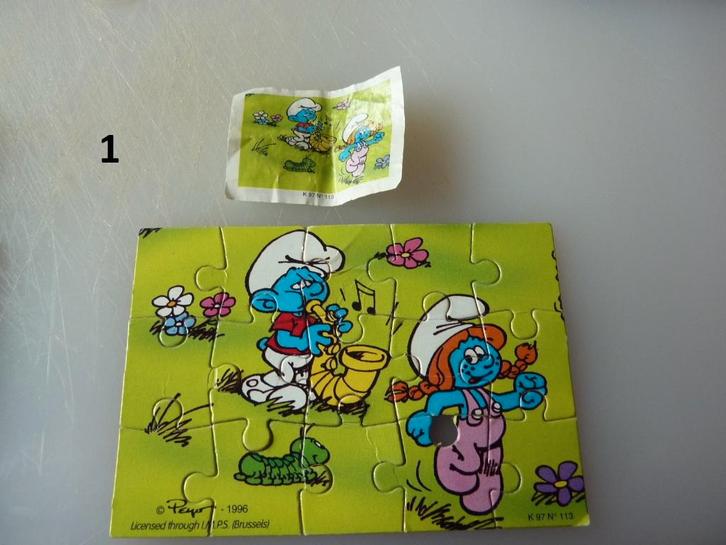 verrassingseieren puzzeltjes en spelletjes, Verzamelen, Verrassingseieren, Zo goed als nieuw, Overige typen, Ophalen of Verzenden