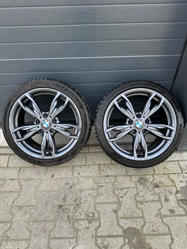 OEM 441m Ferric Grey 18” Velgen met Michelin PS5 Banden, Verzenden, Gebruikt