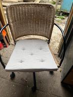 Bureaustoel riet, Ophalen, Gebruikt, Overige kleuren, Bureaustoel