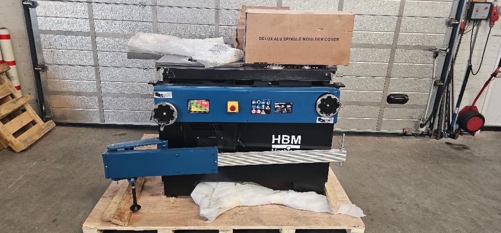 HBM 5 in 1 houtbewerkingsmachine 12 inch, Ophalen, 70 mm of meer, Overige typen, Zo goed als nieuw
