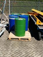 Te koop: 200 liter  en 60 Liter tonnen, Tuin en Terras, Vuurkorven, Ophalen, Gebruikt, Vuurton