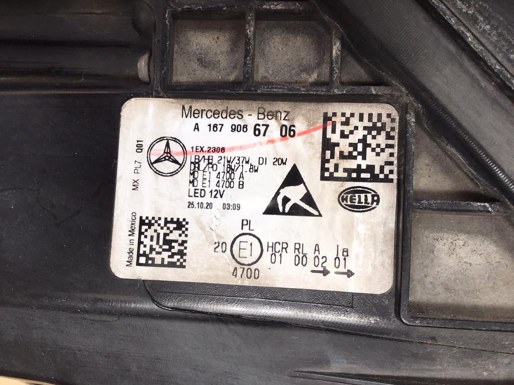 Mercedes gle W167 led koplamp links A1679066706, Auto-onderdelen, Ophalen of Verzenden, Gebruikt, Mercedes-Benz