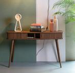 Zuiver Barbier Side Table - Walnut, Ophalen, 100 tot 150 cm, Zo goed als nieuw, 25 tot 50 cm